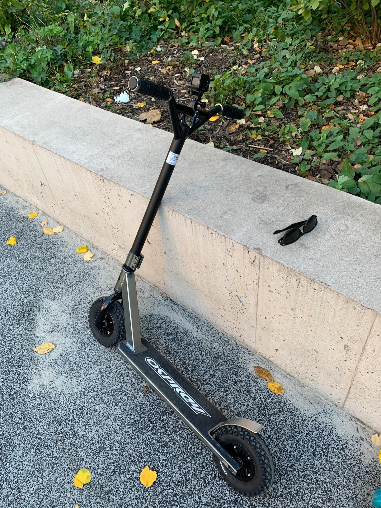 Osprey scooter rider photo 1